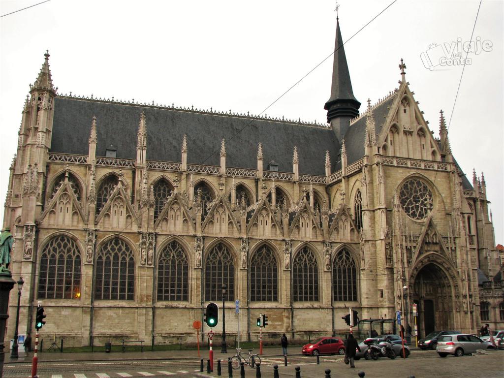 viaje por conta belgica bruxelas eglise igreja nossa 