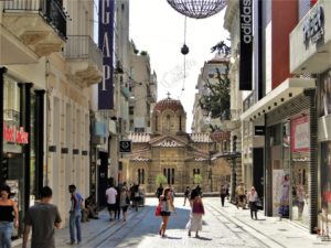 Rua do bairro Monastiraki